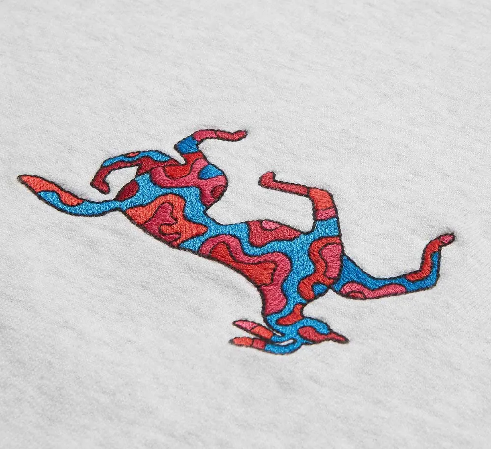UPSIDE DOG RACE CREWNECK SWEATSHIRT