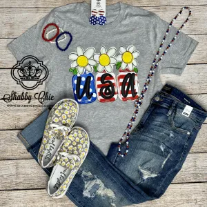 USA Daisy Tee
