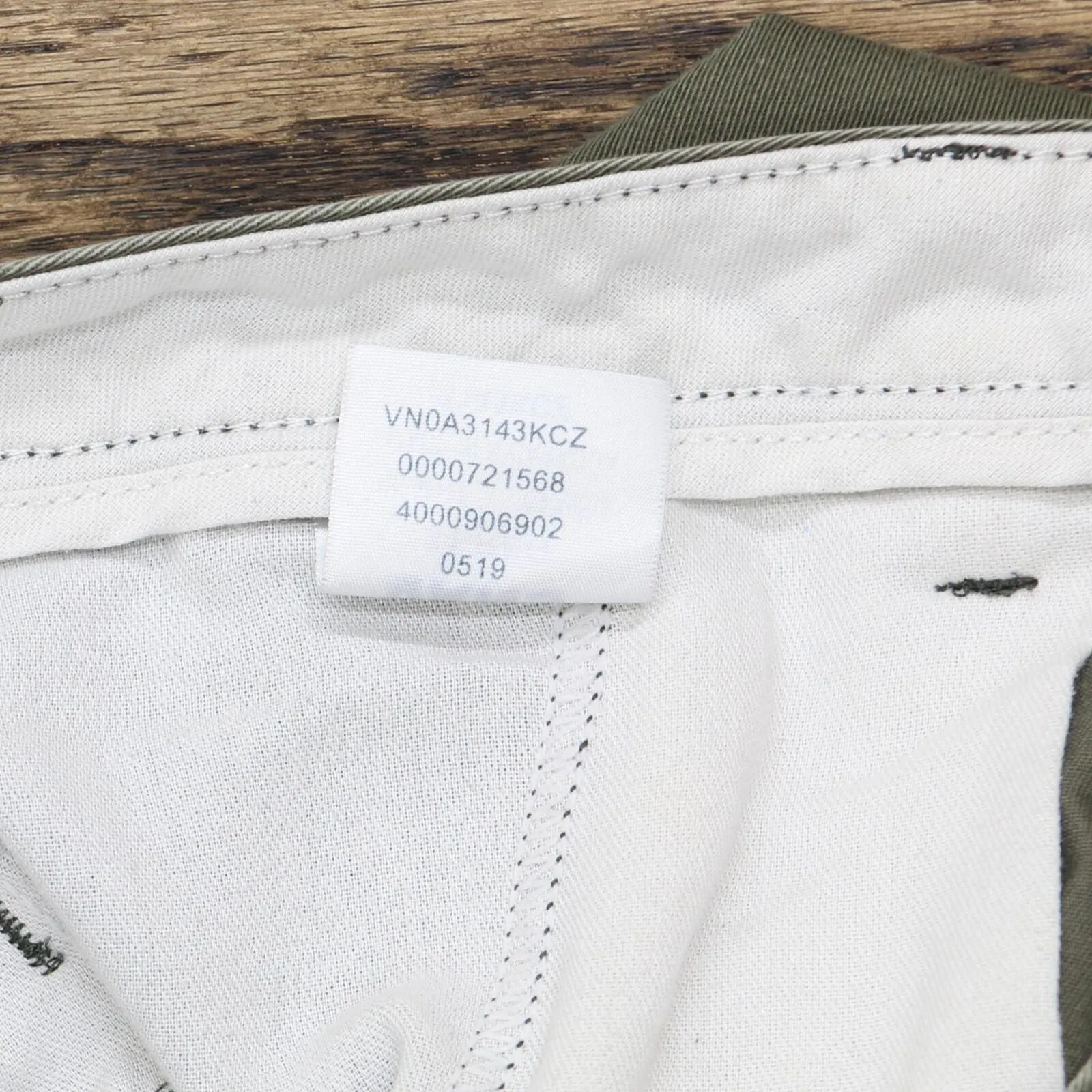 Vans Mens Stretch Chino Pants 16668709330cd8 Green 31 Reg