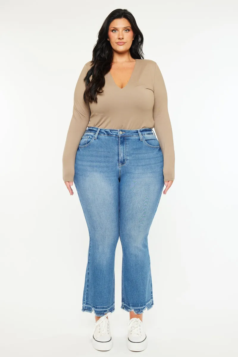 Vera High Rise Crop Bootcut (Plus Size)