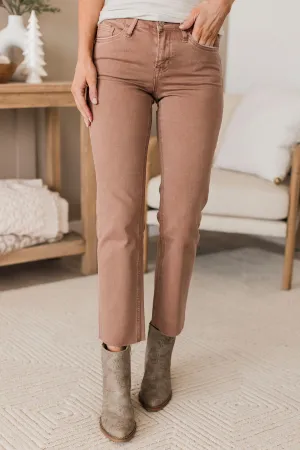 Vervet Straight Leg Jeans- Anita Wash