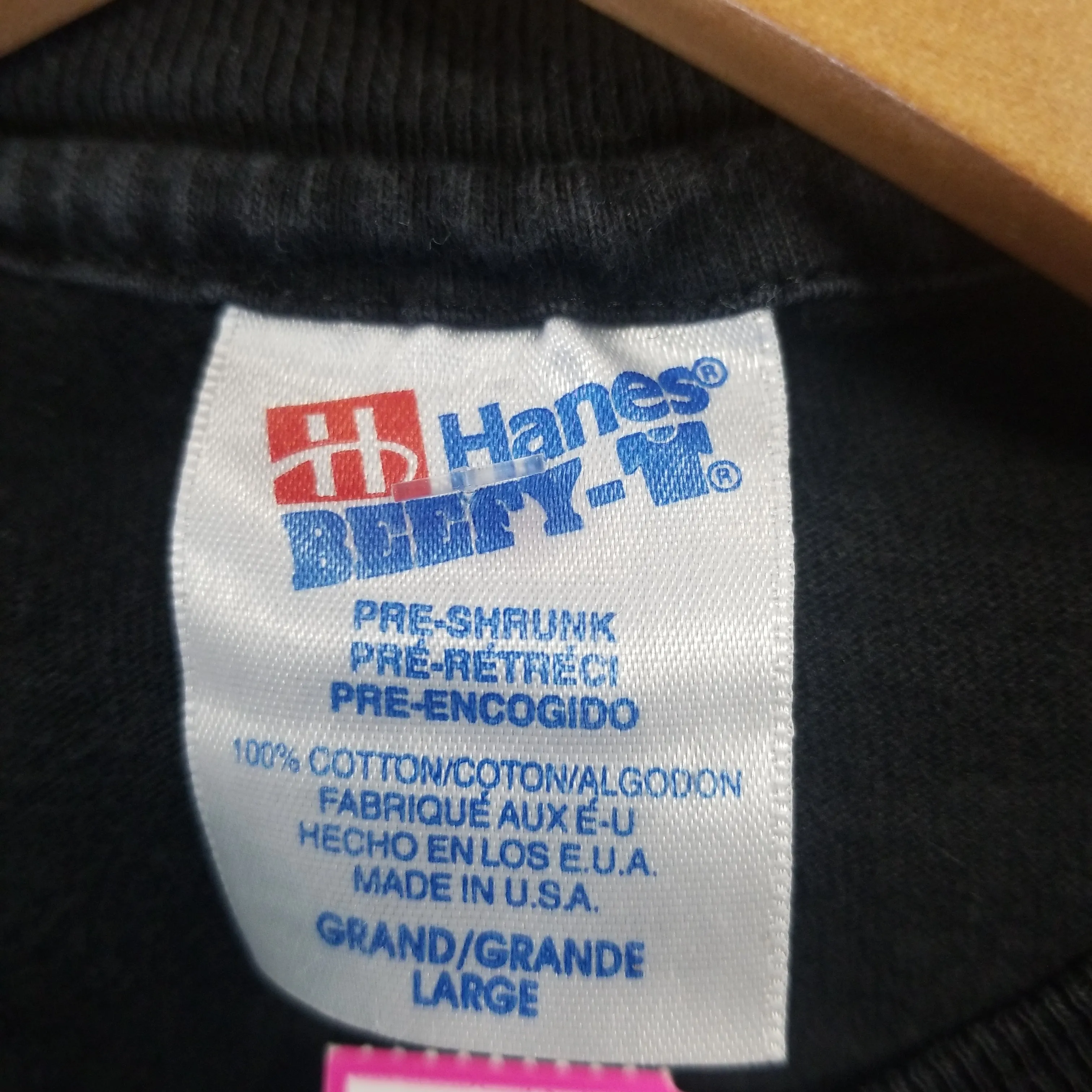 Vintage 1990's Hanes Beefy T'  Jurassic Park Graphic Tee' Single stitched