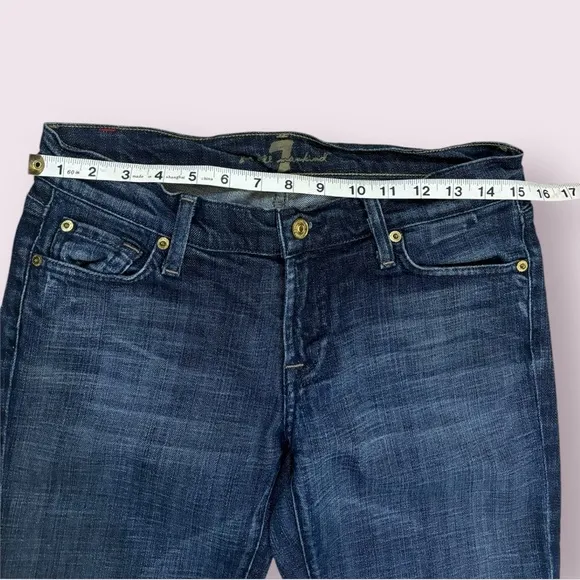 Vintage 2000’s 7 for All Mankind Low Rose Bootcut Jeans