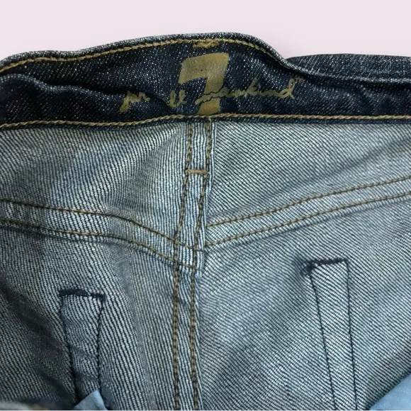 Vintage 2000’s 7 for All Mankind Low Rose Bootcut Jeans