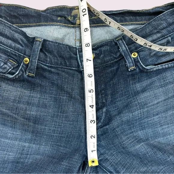Vintage 2000’s 7 for All Mankind Low Rose Bootcut Jeans