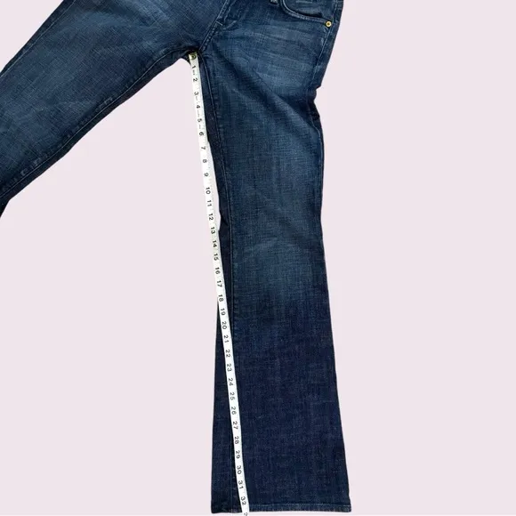 Vintage 2000’s 7 for All Mankind Low Rose Bootcut Jeans
