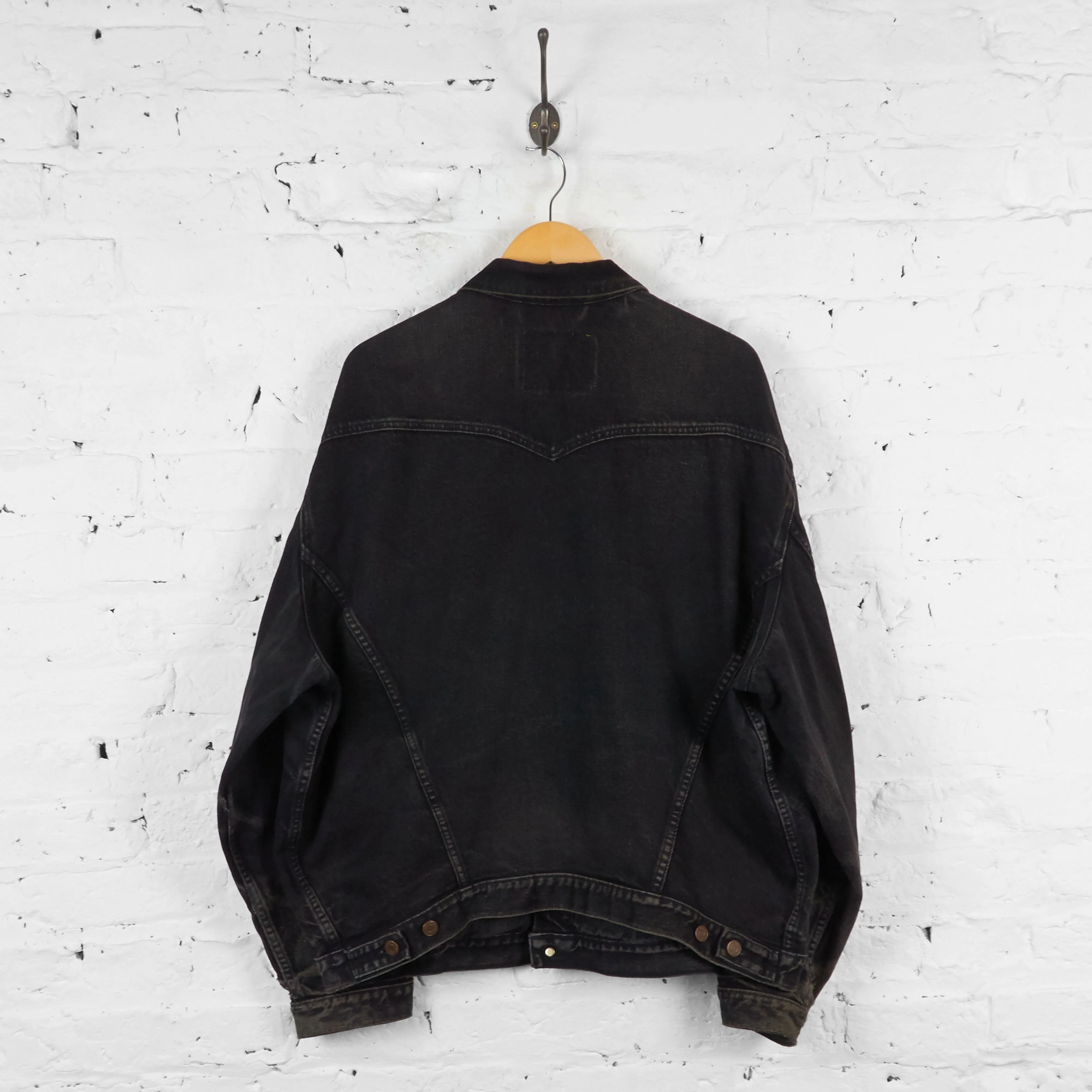 Vintage Levi's Denim Jacket - Black - XL