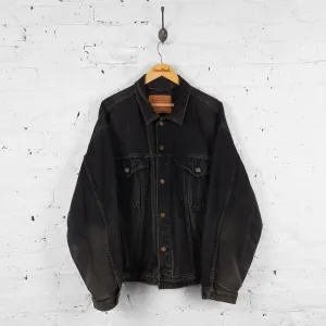 Vintage Levi's Denim Jacket - Black - XL
