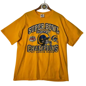 Vintage Tee 2000 Superbowl Champions St. Louis Rams
