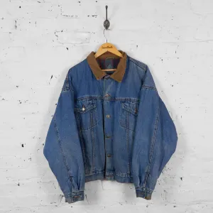 Vintage Wrangler Denim Jacket - Blue - XL