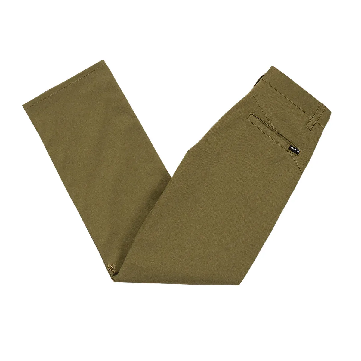 Volcom - Frickin Regular Stretch Youth Pants Old Mill