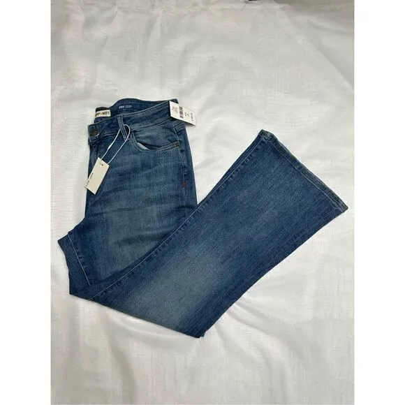 Warp Weft Women’s PDX Bootcut Blue Jeans Size 14 Plus