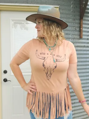 Wild Free Fringe Tee