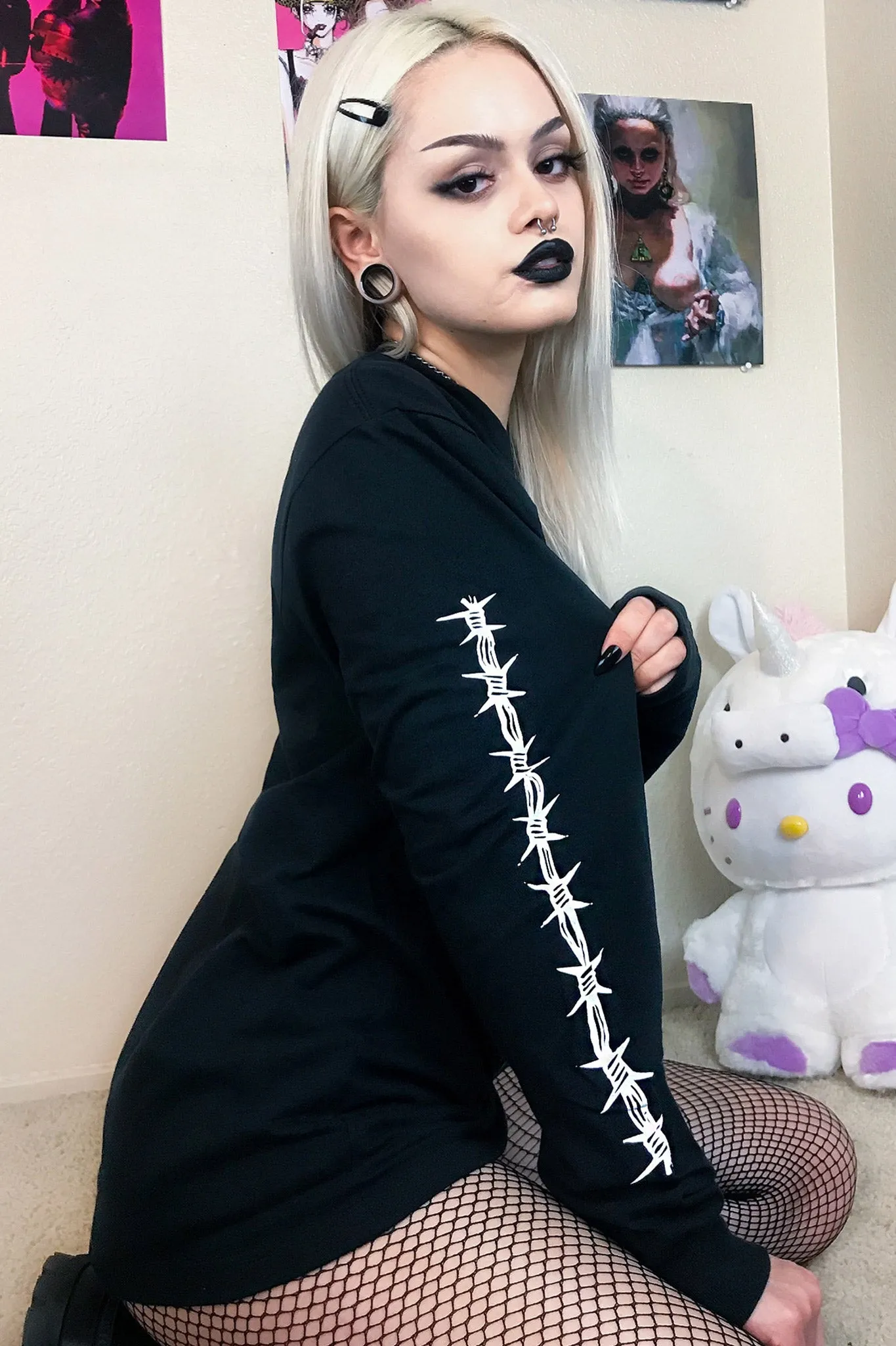 Wired For Anarchy Long Sleeve Tee