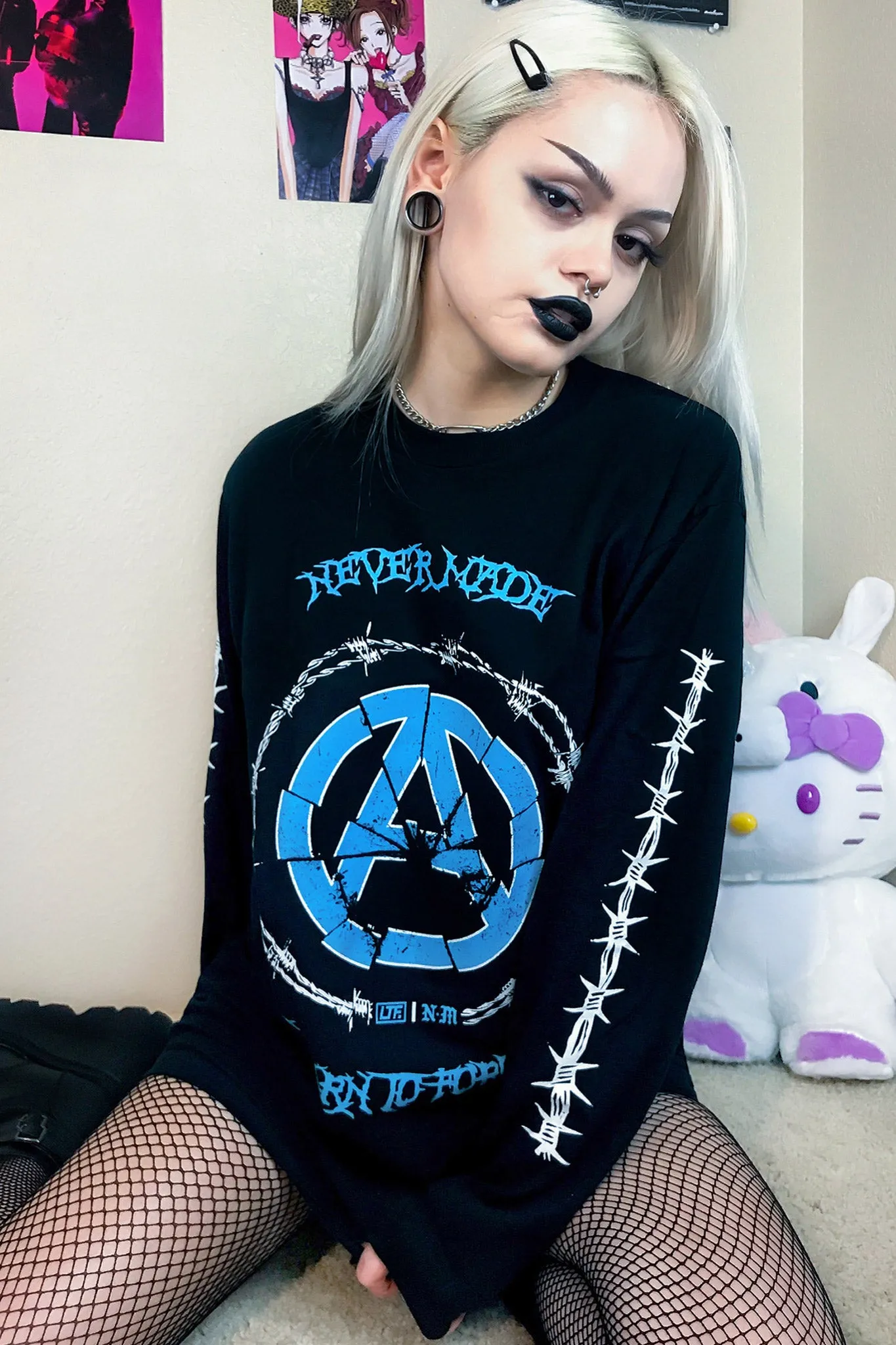 Wired For Anarchy Long Sleeve Tee