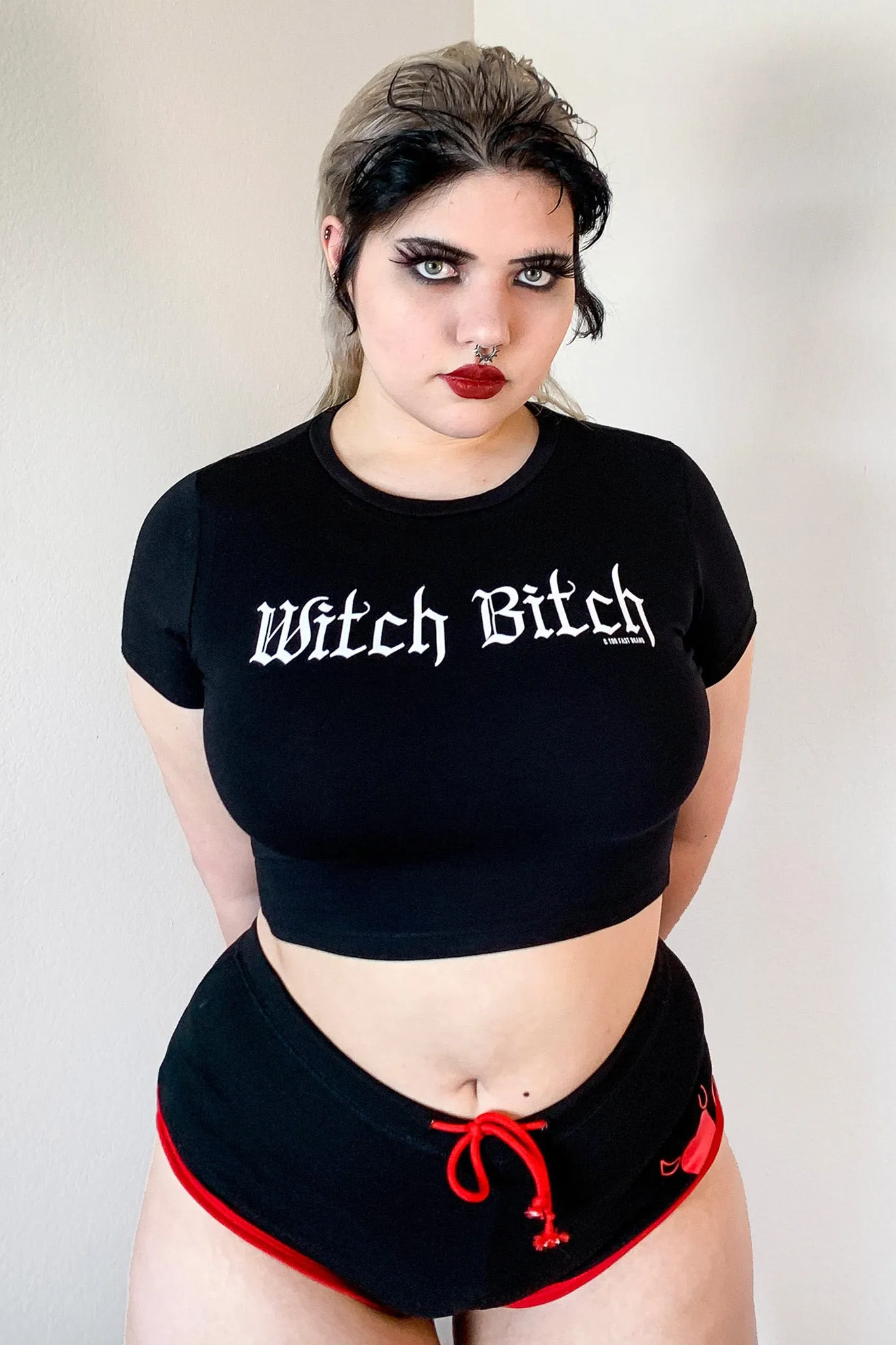 Witch Bish Crop Tee