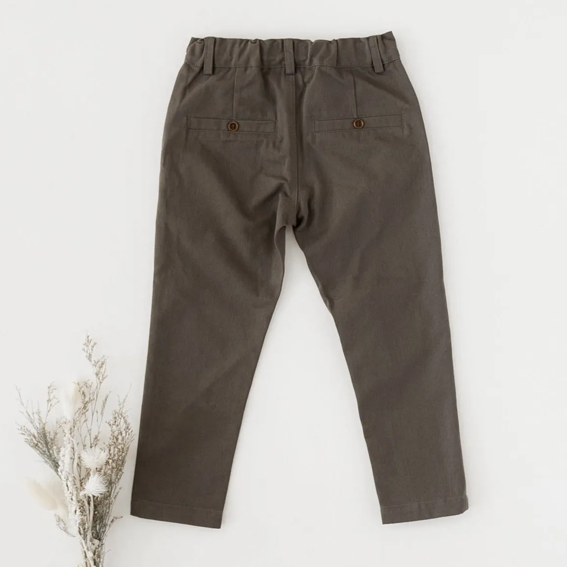 Wolfie Chino Pants - Grey Mist