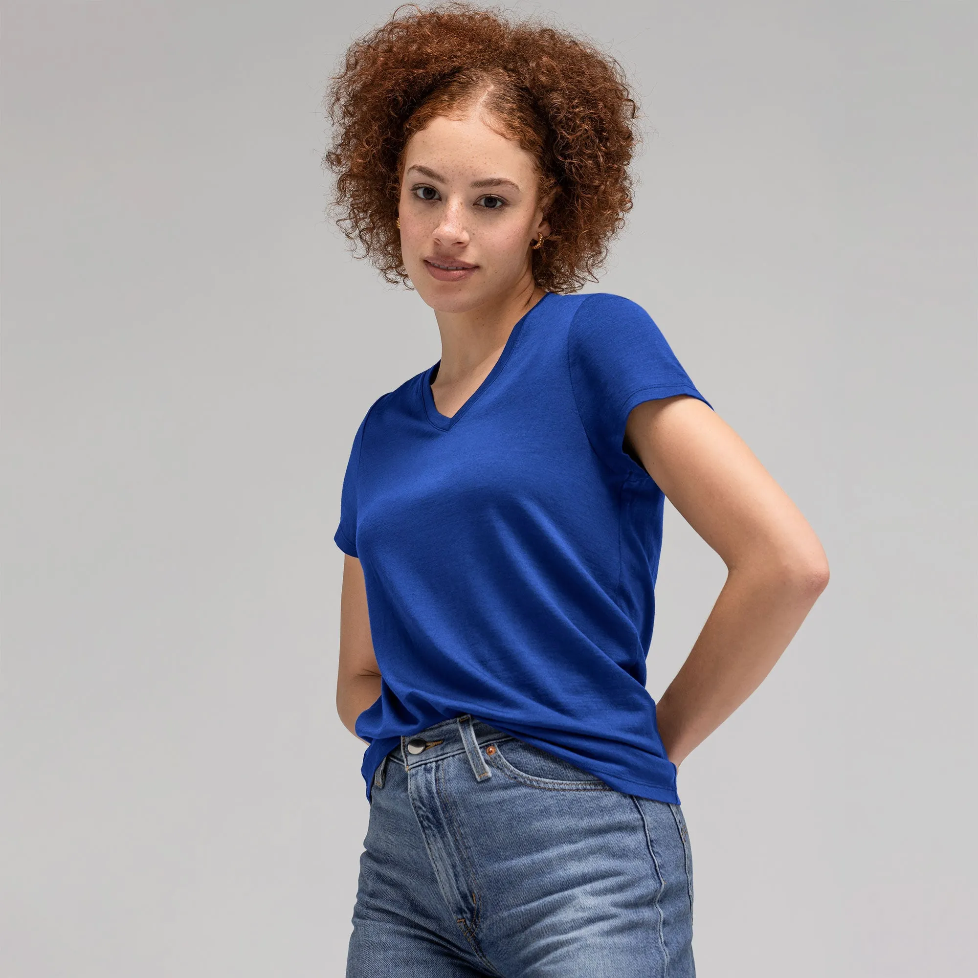 Women's Merino V-Neck T-Shirt