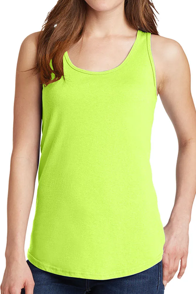 Women's Solid Color Core Cotton Tank Tops -XS~4XL