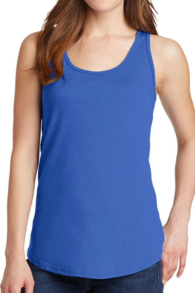 Women's Solid Color Core Cotton Tank Tops -XS~4XL