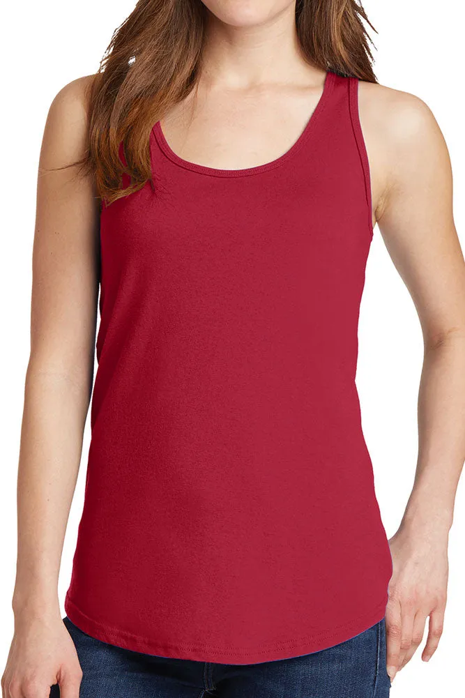 Women's Solid Color Core Cotton Tank Tops -XS~4XL