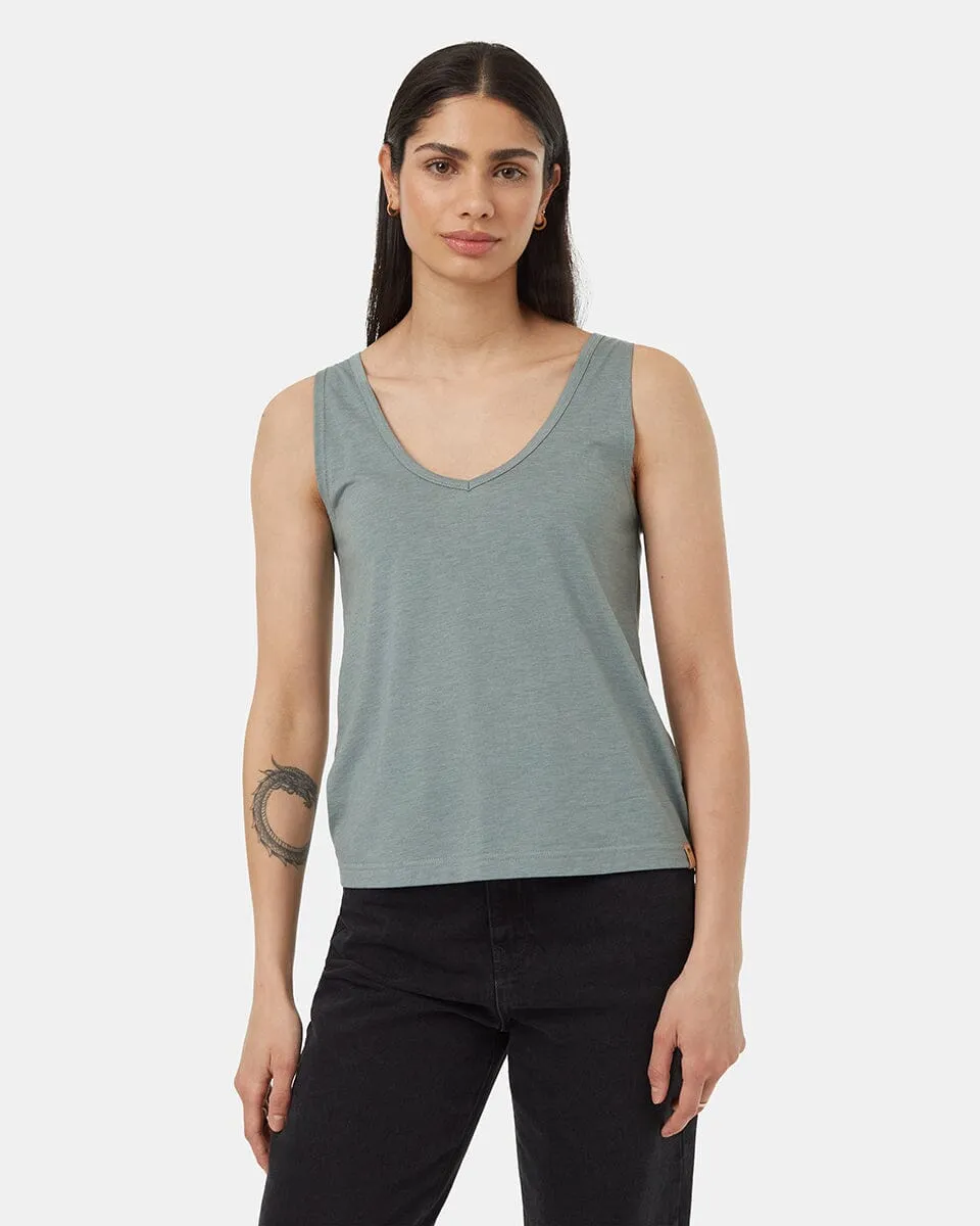 Women's Treeblend Double V Tank Top