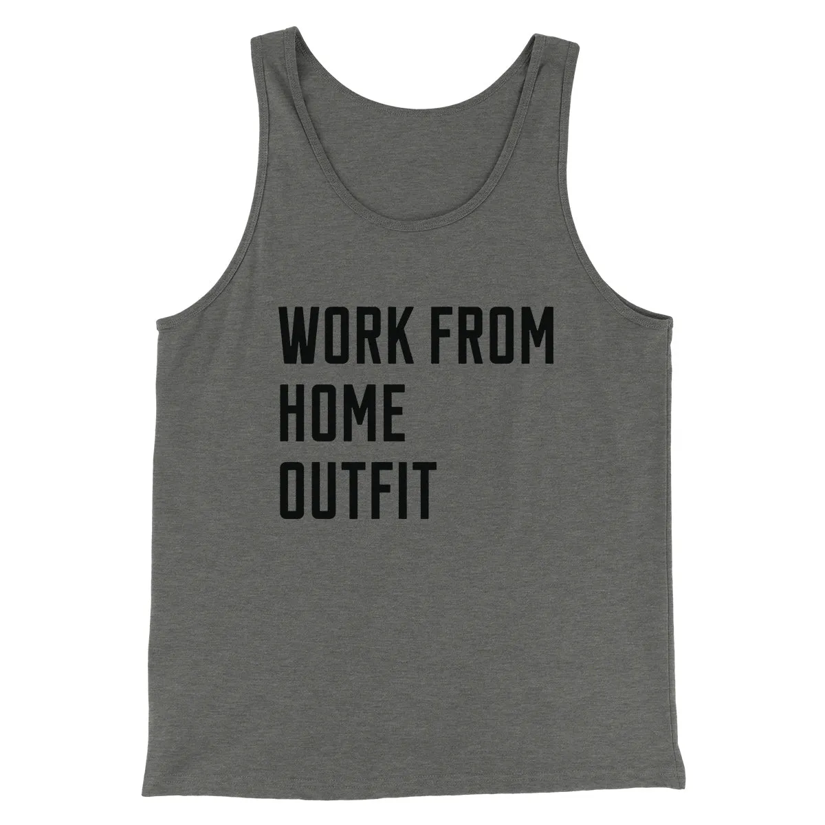Work From Home Outfit Men/Unisex Tank Top