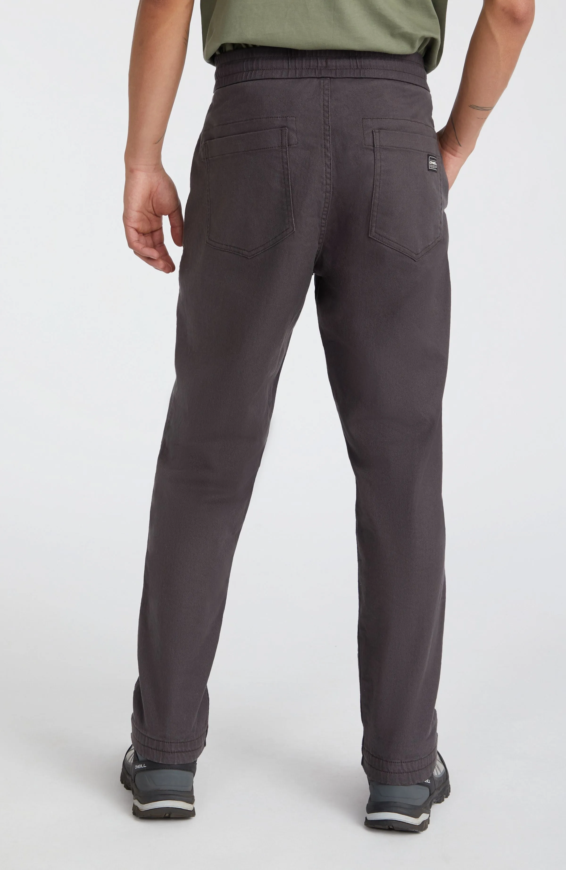 Woven Chino-Jogginghose | Raven