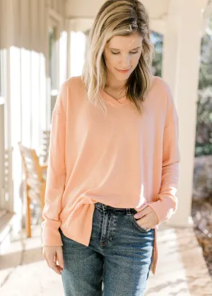 X Peach Hue Sweater