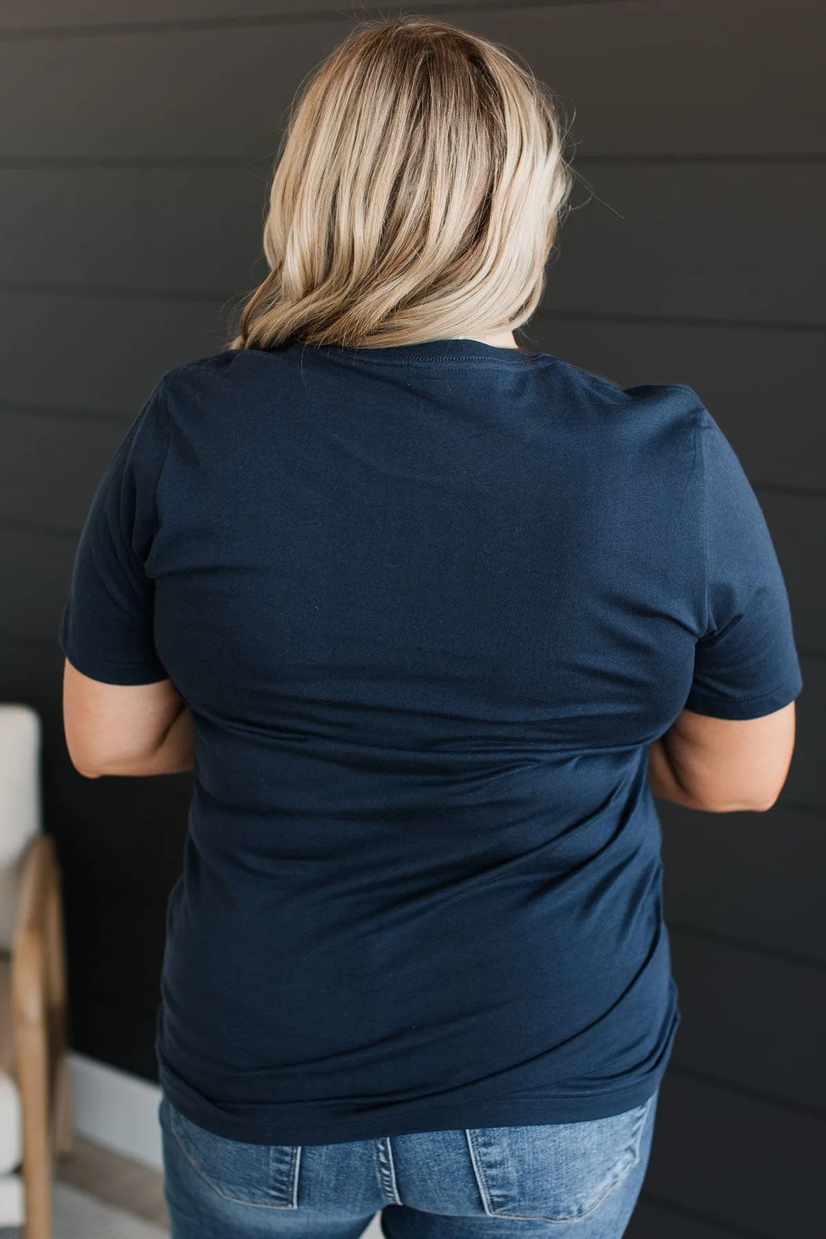 Yosemite National Park Graphic Tee- Navy