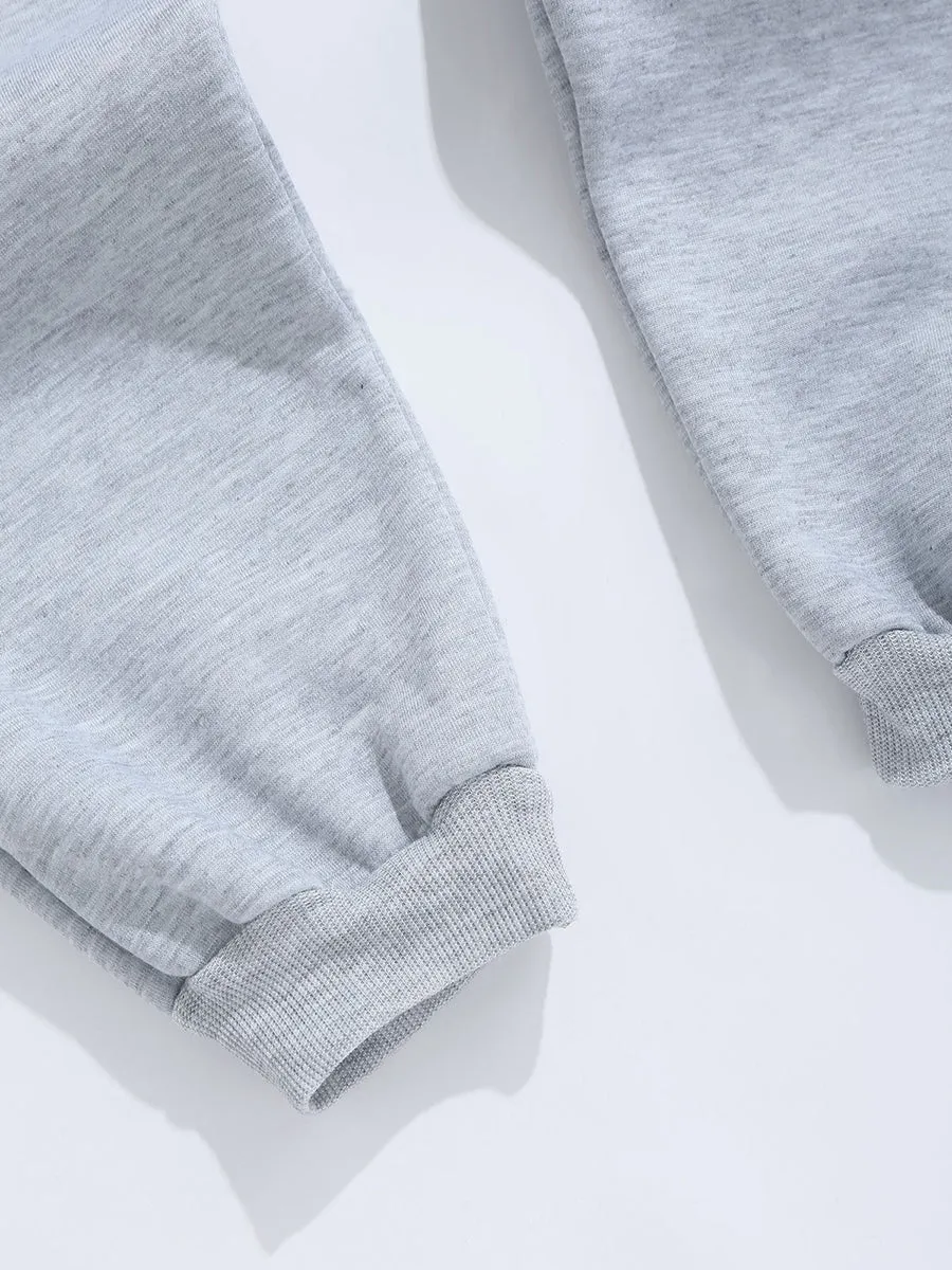 ZAFUL Men's Winter Fleece Pants Sherpa Lined Sweatpants Active Warm Thick Jogger Pants